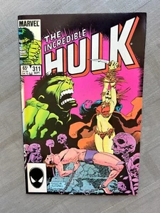 THE INCREDIBLE HULK VOLUME 1 N°311 VO EN TRÈS BON ÉTAT / VERY GOOD - Imagen 1 de 4