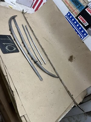 1963 1964 Chevrolet Impala Belair Biscayne Sedan Front Windshield Trim Molding ! - Image 1 of 4