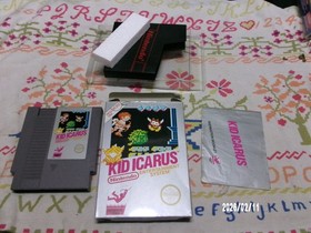 #835 Kid Icarus - Nintendo NES 5 SCREW Cartridge, Box, Manual, Foam, and Sleeve