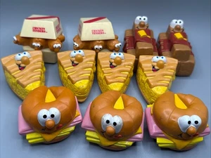 Vintage 1989 Burger King Kinder Mahlzeit Leckty Splits Rolling Racers Menge 12 - Bild 1 von 11