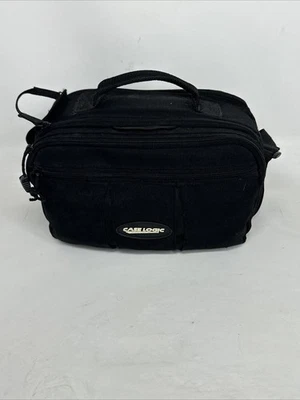 CaseLogic Bolsa para Cámara Negra Mediana Videocámara/Organizador Cremallera Estuche Correa Foto 1 de 4