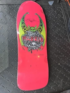 Madrid Retro Beau Brown Pink Skateboard Deck - Picture 1 of 4