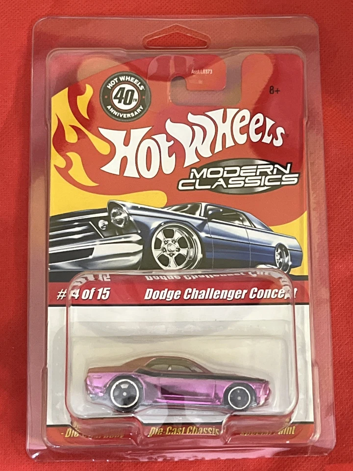Hot Wheels Modern Classics Dodge Challenger Concept Pink 40th 14/15 - Image 1 of 3