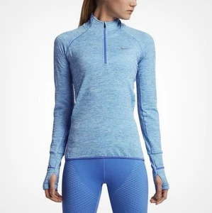 NIKE THERMA ELEMENT SPHERE HALF ZIP RUNNING TOP DAMEN UK XS - 686963 478 - Bild 1 von 6