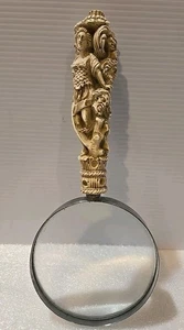 MMA 1982 Lupe geschnitzt Resin Römer Goth Bibel David & Judith - Bild 1 von 13