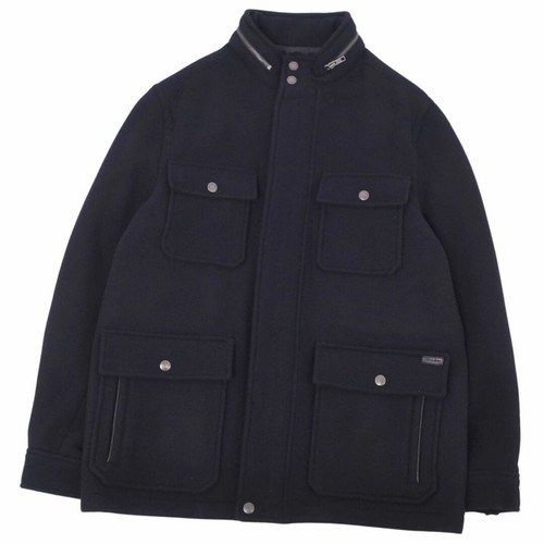 Giacca militare Coach Field M 65 tipo lana cappuccio capospalla uomo M usata MOLO 0