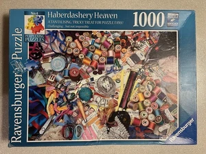 Ravensburger 1000pc Haberdashery Heaven Greg Shephard jigsaw puzzle COMPLETE - Picture 1 of 8