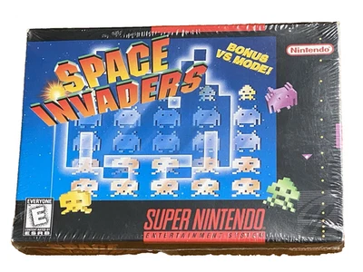 Space Invaders Super Nintendo Authentic - Brand New! Sealed! - Image 1 of 4