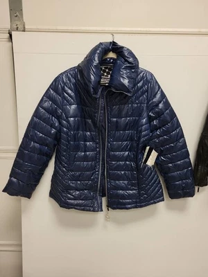 Chaqueta acolchada Big Chill Freestyle XL azul mezcla de plumón resistente a la intemperie Foto 1 de 4