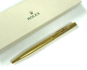 RARA penna a sfera Rolex colore oro metallo twist prodotto novità senza inchiostro con scatola - Foto 1 di 10