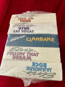 New Sealed ELVIS PRESLEY VHS 5-TAPE RARE BOX SET Follow That Dream On Tour - Picture 1 of 5