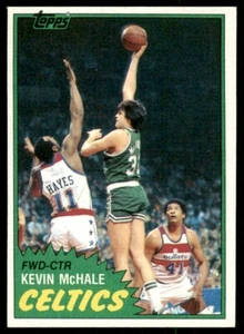 1981-82 Topps NM-MT Kevin McHale Rookie Boston Celtics #E75 - Picture 1 of 2