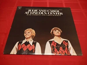 Julie Andrews Carol Burnett Julie And Carol At Lincoln Center 1971 LP AS 31153 - Imagen 1 de 8