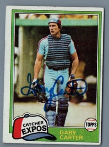 1981 Topps - #660 Gary Carter Hand Signed Autographed Baseball Card - Picture 1 of 2