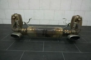 Orig Porsche 911 991 MK1 Auspuff Anlage Schalldämpfer Endschalldämpfer Exhaust - Picture 1 of 10