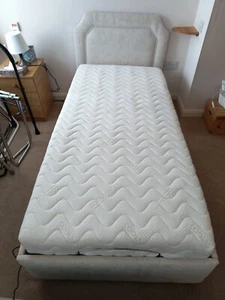 Electric Adjustable Mobility Bed With Luxury Memory Foam Mattress. - Picture 1 of 15