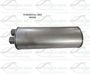 Exhaust Muffler Fits 2005 2006 Chevrolet Silverado 2500 HD 6.0L V8 GAS OHV - Picture 1 of 6