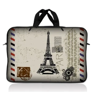 10" 10.1" 10.2" 9 8 Laptop Sleeve Netbook Sleeve Bag Case Cover Tablet Paris - Picture 1 of 4