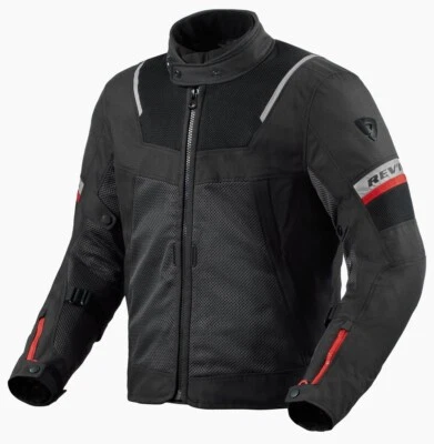 GIACCA JACKET MOTO REV'IT TORNADO 4 H2O BLACK NERO 3 STRATI 4 STAGIONI TG L - Immagine 1 di 2