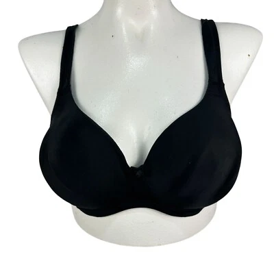 Just My Size Womens Black Underwire Bra 40D Nylon/Spandex - Image 1 of 4
