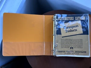 VTG Original 1945-48 Thompson Products Car Parts Distributors Catalog ADVERTISE - Bild 1 von 24
