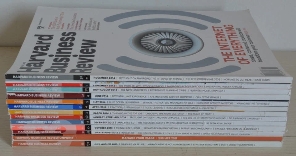 HARVARD BUSINESS REVIEW 13 RIVISTE IN INGLESE - Immagine 1 di 1