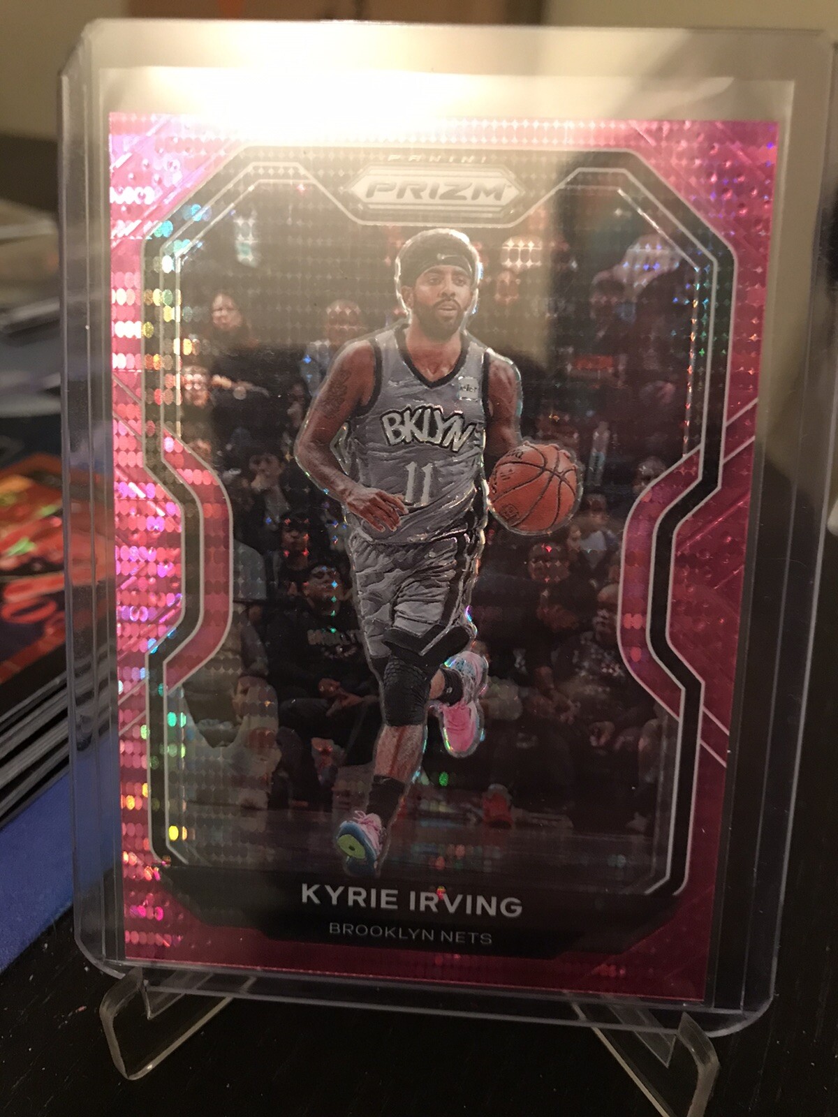 Kyrie Irving 2020-21 Pink Pulsar Prizm /42