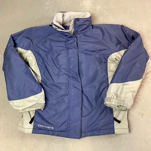 Columbia Convert Jacket Youth 18/20 2XL Blue Fleece Lined Hooded - Picture 1 of 11