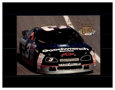 1996 Fleer Ultra #U56 Dale Earnhardt card, NASCAR HOF GM Goodwrench Service - Image 1 of 2