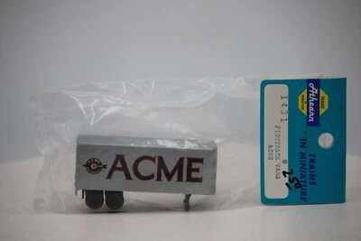 Athearn #1431 ACME Piggyback Load 25 Foot National Van Sealed New In Package HO - Image 1 of 4