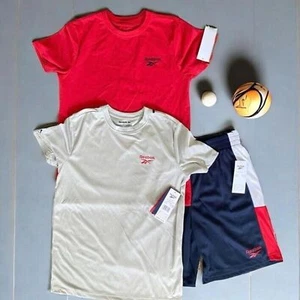 Set of 3 Pieces Reebok Boy's Size 12 T- Shirt - Picture 1 of 7