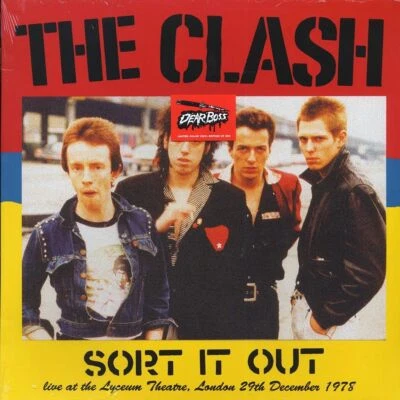 The Clash - Sort It Out - Live At The Lyceum Theatre, London 1978 Yellow Color V - Image 1 of 2