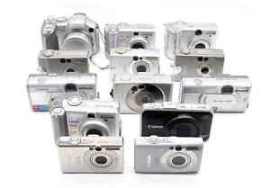 Canon Kameras, 13 St. alle Defekt, keine Funktion oder anderer Fehler **Junk** - Bild 1 von 8