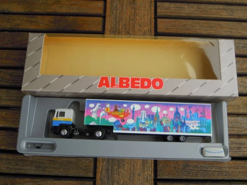 Albedo 80009 Man Rimorchio " Ndr Hannover " 1:87 / H0 sehr gut erhalten IN Conf - Immagine 1 di 1
