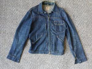 vintage WRANGLER sanforized BLUE BELL denim jacket 40 (S/M) blue jean USA made