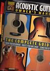 ACOUSTIC GUITAR Owner's Manual COMPLETE GUIDE Maintain REPAIR Improve 112 pages 