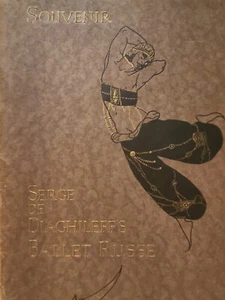 1916 BALLET Souvenir Programme Ballet Russe Serge Diaghileff New York City Metro - Picture 1 of 10