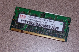Hynix PC2-4200 512MB HYMP564S64BP6-C4 PC2-4200S laptop RAM DDR2-533 Memory - Picture 1 of 2