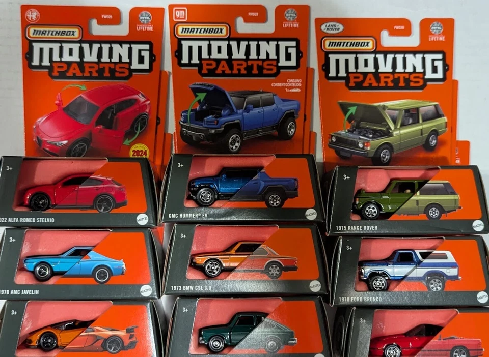 Matchbox Moving Parts - You Pick - New Inventory 9/21/25 - Image 1 of 1