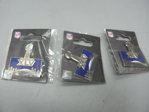 TRES PINES SUPERBOWL XLV METAL ESMALTADO CON LICENCIA NFL NUEVOS - Imagen 1 de 1