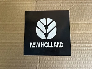 New Holland Genuine Logo Decal / Label / Sticker 3-1/2" x 3-1/2" - Picture 1 of 2