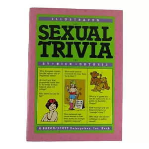 Vintage Illustrated Sexual Trivia Rick Detorie 1984 Baron/Scott Enterprises - Bild 1 von 3
