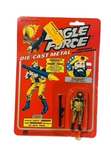 Mego Eagle Force Figure MOC Die Cast Soldier Harley Ace Mechanic 1981 Toy BMC4 - Picture 1 of 4
