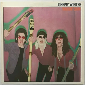 JOHNNY WINTER "Raisin' Cain" LP Original 1980 Blue Sky First Press EX / EX - Picture 1 of 6
