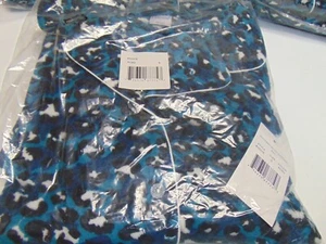 Hanes Womens xl leopard Notched Collar Top & Pants Knit Pajama Set - Picture 1 of 1