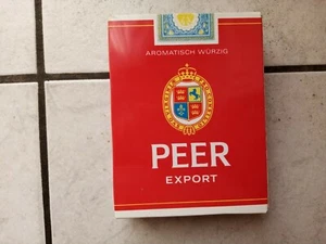 Peer Export (Zigarettenpackung Werbedisplay -wohl 70 er jahre -sieh Bild #### - Bild 1 von 4