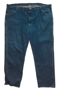 Rustler Blue Denim Jeans Big & Tall Men's Size: 48x30 - FAST SHIP - Picture 1 of 6