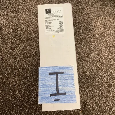 Recesso 12V DC  60W Dimmable LED Voltage Driver LEDDRLP-12v-60w By Dolan Design - Image 1 of 3