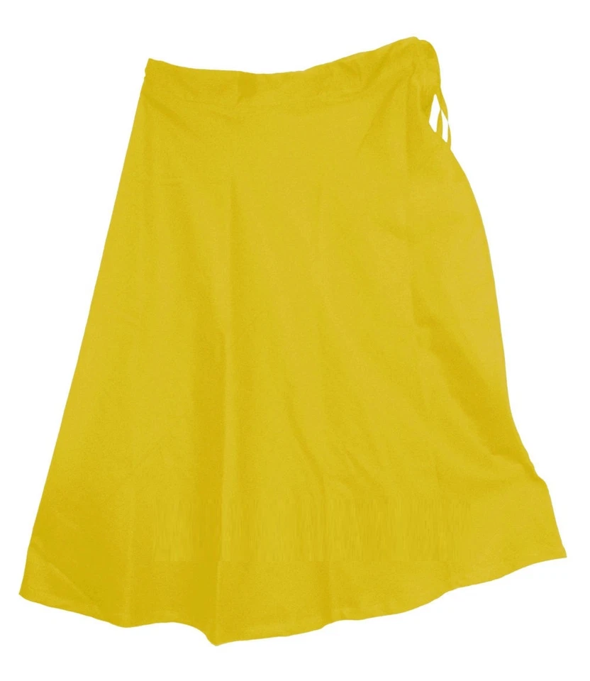 24 Color Cotton Petticoat Saree Sari Matching Underskirt Indian Skirt - Image 1 of 1