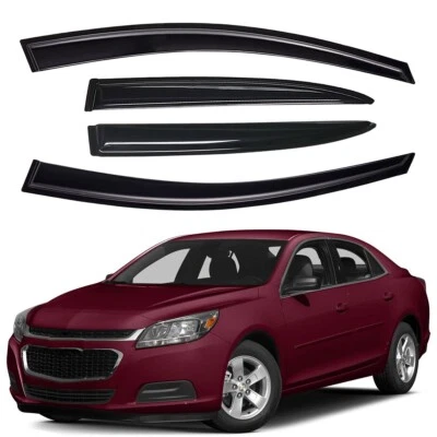 Smoke Window Visor Vent Shade for 2013-2015 Chevrolet Malibu/2016 Malibu Limited Foto 1 de 4
